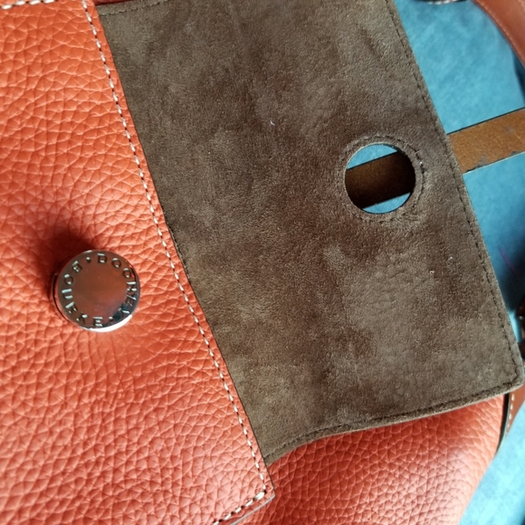 Dooney & Bourke Persimmon leather shoulder bag - Picture 10 of 15